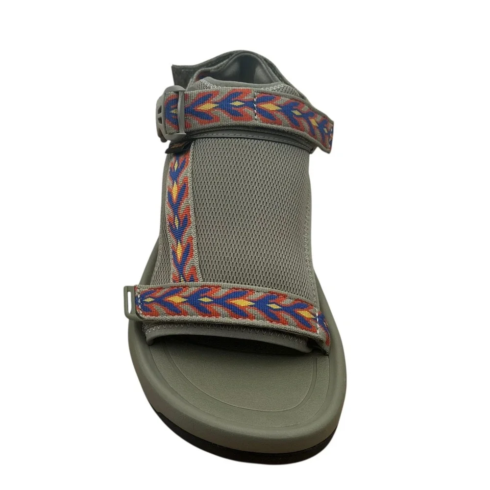 Teva Mens Hurricane Ampsole Sport Outdoor Sandal Size 10 Olive-Green-Blue-Yellow